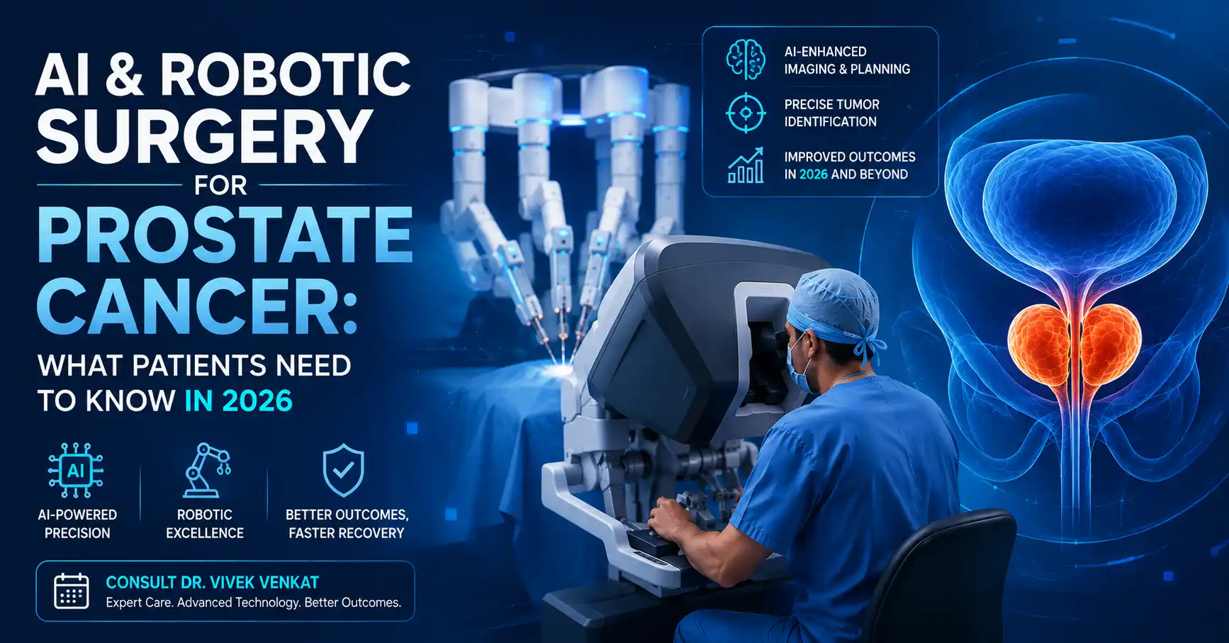 AI & Robotic Surgery for Prostate Cancer What Patients Need to Know in 2026